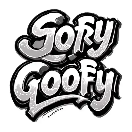 "Goofy" Surf tattoo design idea