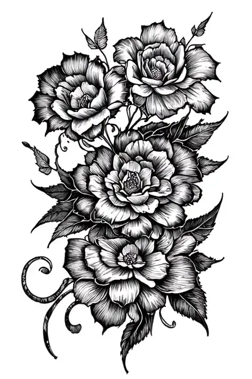 4x4 tattoo design idea