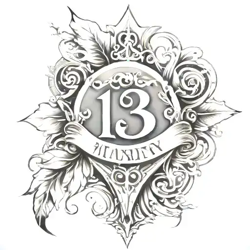John 13 seven tattoo design idea