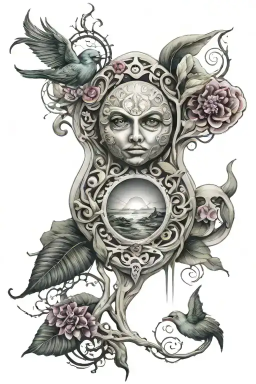 Ophanim tattoo design idea