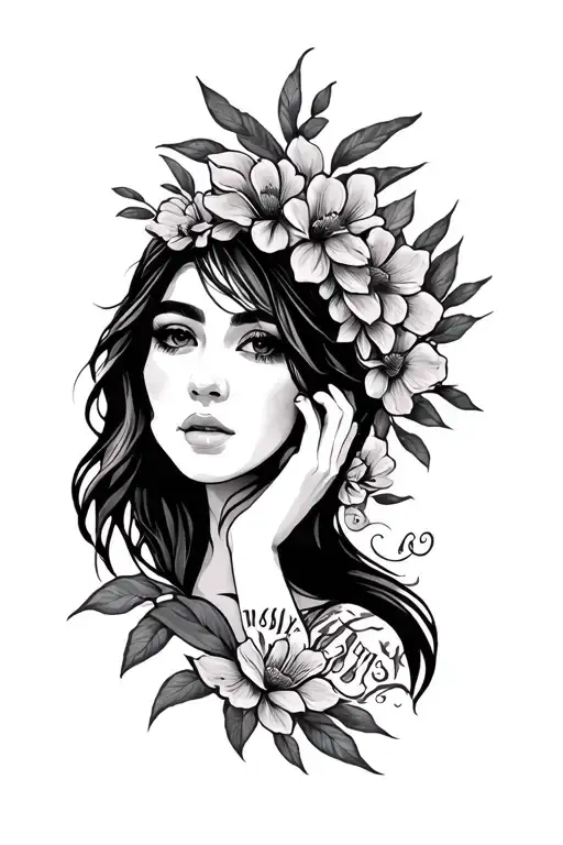 shrishty earth tattos on my forarms  wrisht to elbow  my girl firned name is shrishty tattoo design idea