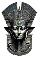 osiris god tattoo design idea