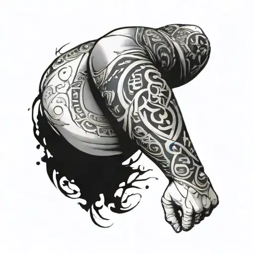 bdsm elbow tattoo tattoo design idea