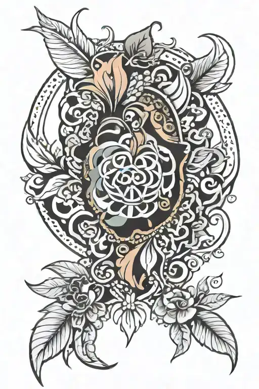 umbanda orisha tattoo design idea