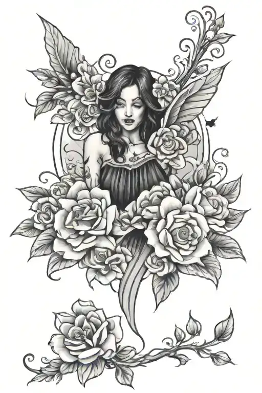 Maggie tattoo design idea