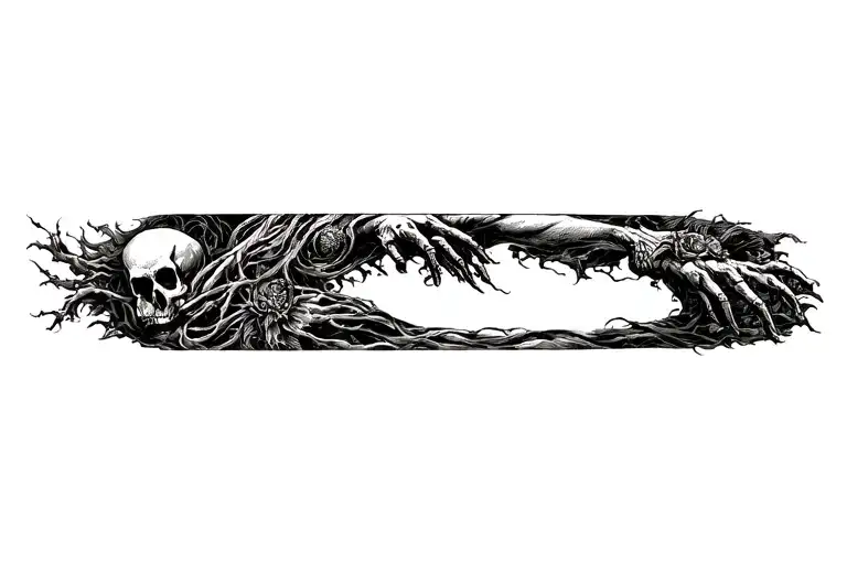 the art of death by gustave dore tattoo design idea