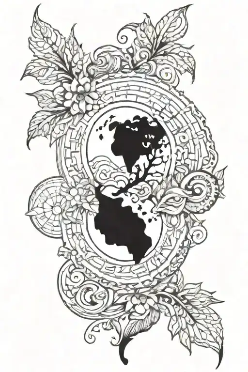 7 days of creation from the bible verse tattoo design idea