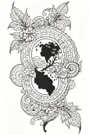 7 days of creation from the bible verse tattoo design idea