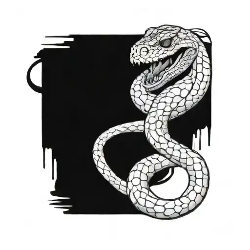 snake tattoo design idea