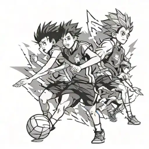 Haikyuu tattoo design idea