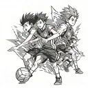 Haikyuu tattoo design idea