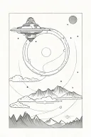 interstellar movie tattoo design idea