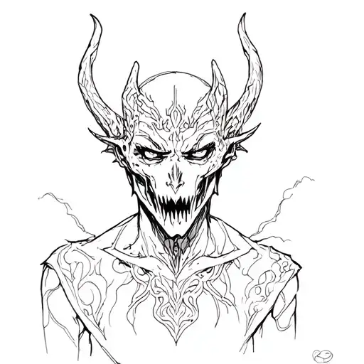 I saw love turn the evil comic tattoo design idea