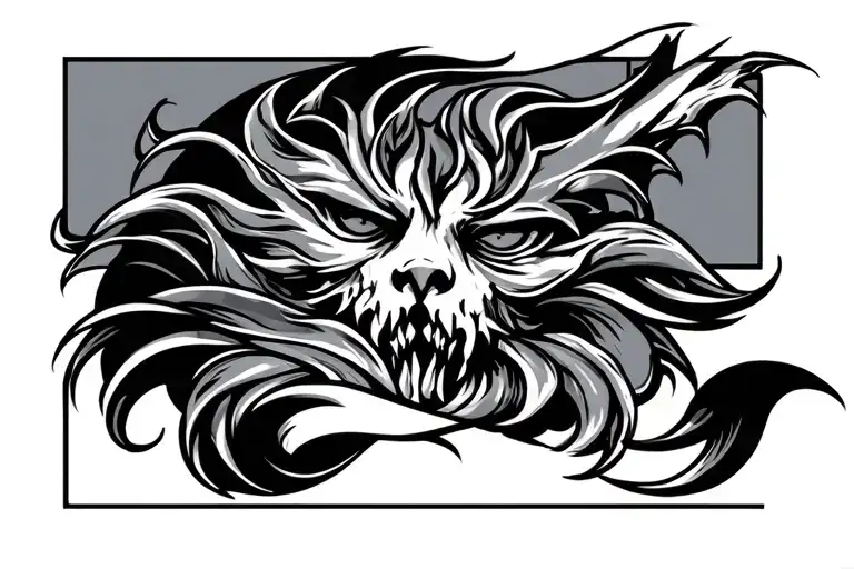 loud tattoo design idea