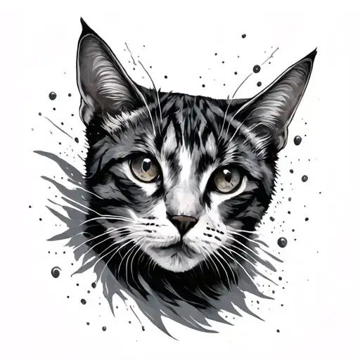 Freckle tattoo design idea