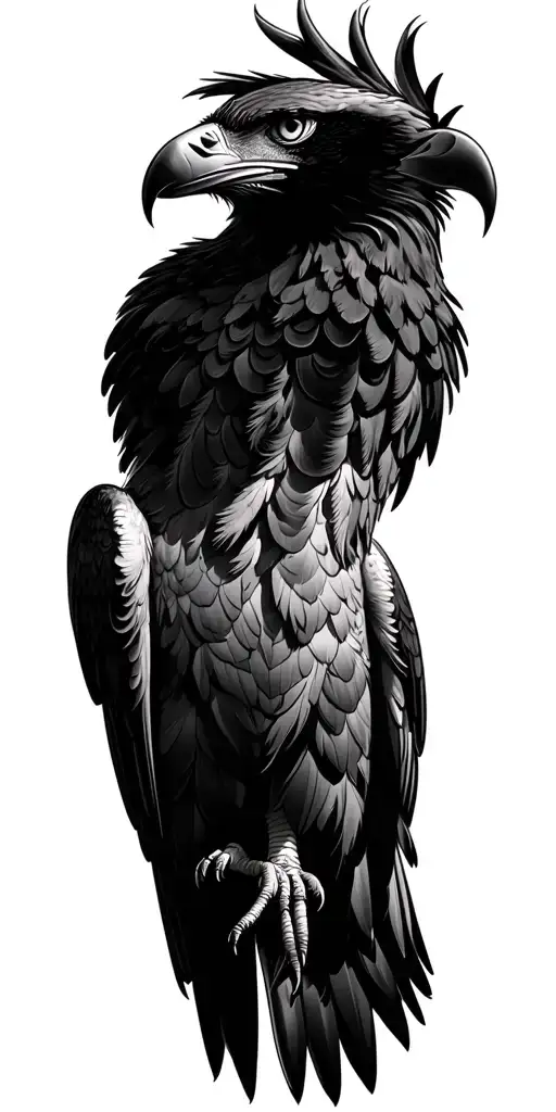 eagle tattoo design idea