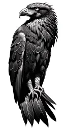 eagle tattoo design idea