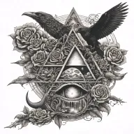 pyramid,eyeball,dragon,roses,tree of life,waterfall,moon,whale,nasty,raven, snakes,earth,mushrooms,marijuana  tattoo design idea