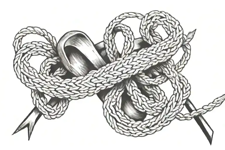 the word outlaw with a rope tied around my neck tattoo tattoo design idea