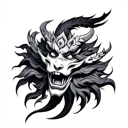 Vajra tattoo design idea