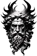 Zeus tattoo design idea