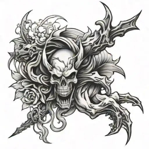 Power In Danger tattoo design idea