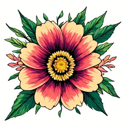 nasa and Hayden flower & tattoo design idea