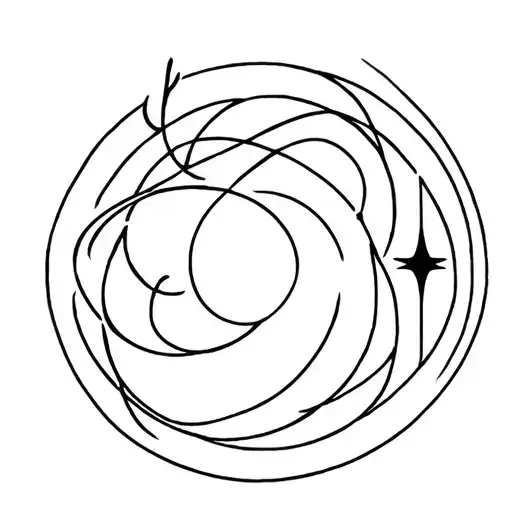 Capricorn horoscope fusion with cancer and virgo symbols tattoo design idea