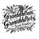 grandchildrens names written tattoo design idea