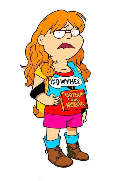 i want a tattoo on my lower leg of cartoons and shows i like. Family guy, harry potter, arthur, cyberchase, rick and mor tattoo design idea