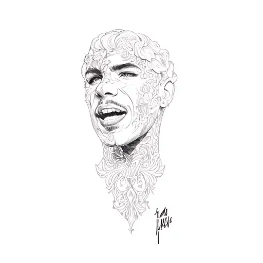 i got a price tag on this heavy head of mine tattoo design idea