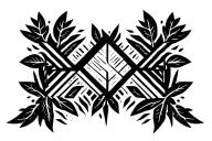 farm tattoo design idea