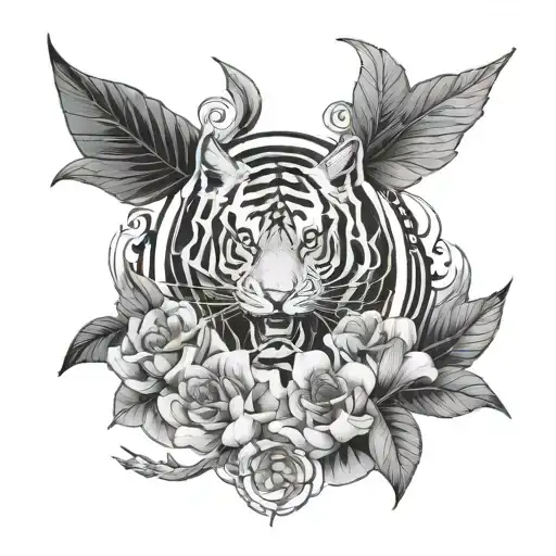 minimal norigae tattoo tattoo design idea