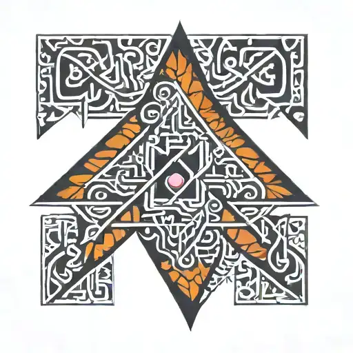 tifinagh tamazight berber tattoo design idea