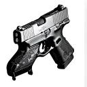 Glock 19 tattoo design idea
