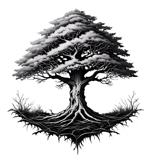 Poison Tree tattoo design idea