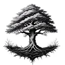 Poison Tree tattoo design idea