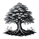 Poison Tree tattoo design idea