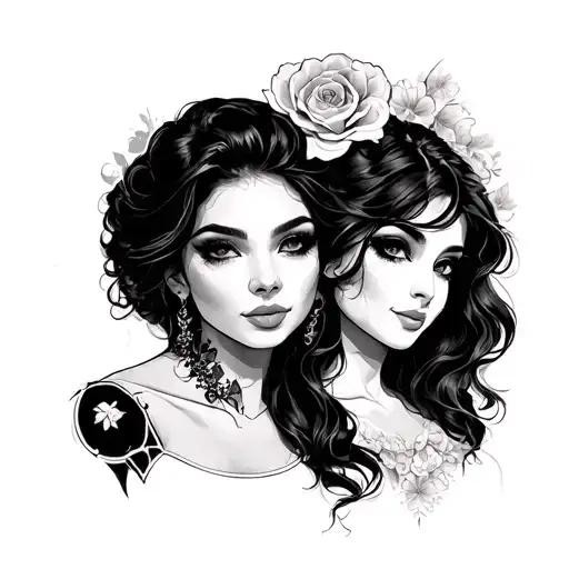 Nissan Sylvia and lilly tattoo design idea