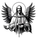saint benedict tattoo design idea