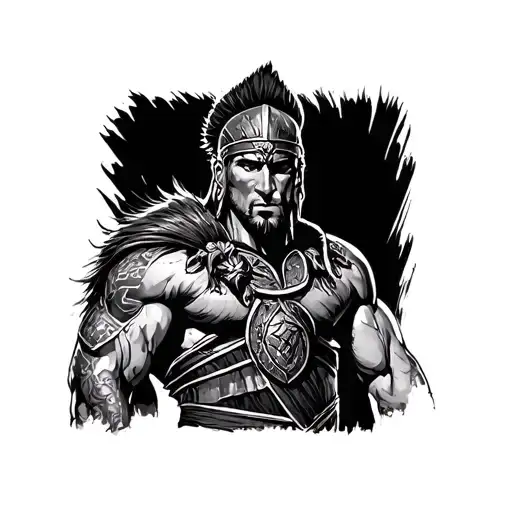 Spartacus tattoo design idea