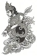 Rahul's miracle tattoo design idea