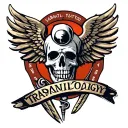 traumatology surgeon logo tattoo design idea