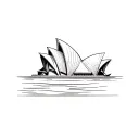 Opera House tattoo design idea