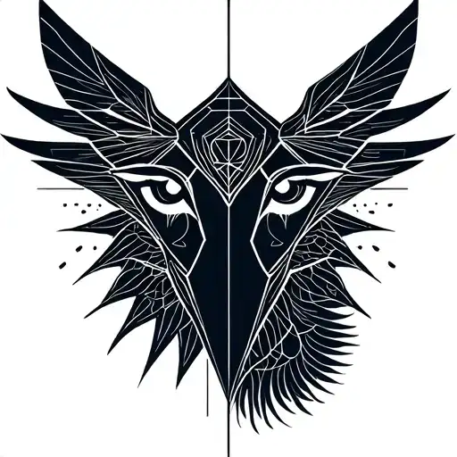 virgo zodiac sign tattoo design idea