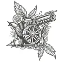 Hi Octane tattoo design idea