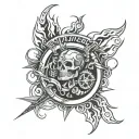 Hi Octane tattoo design idea