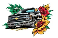 Chevy tattoo design idea