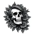 patch paste tattoo design idea