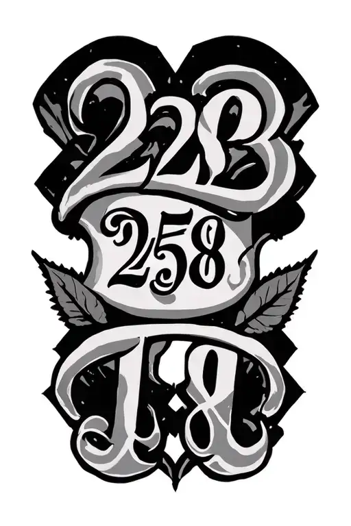 "2/25/18 " death date tattoo design idea